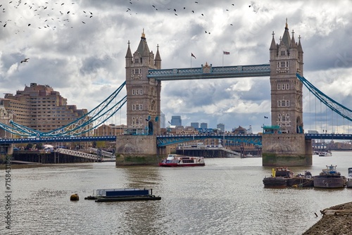 Tower Bridge in London UK