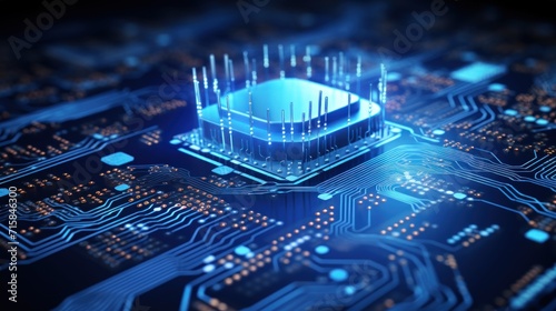 Artificial Intelligence concept. Generate AI image