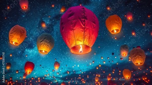 Lantern Festival: Glowing Spectacle in the Sky © MAY