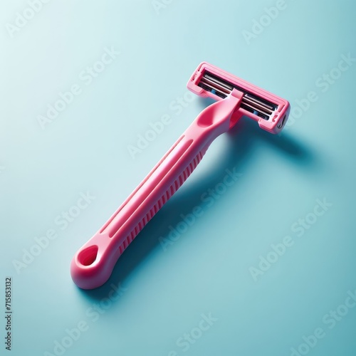 shaving razor isolated on white