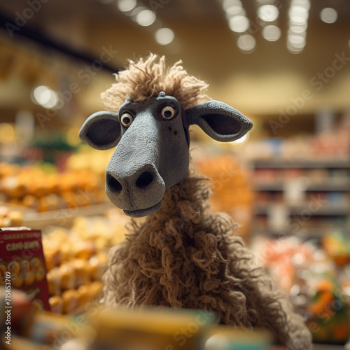 Holger im Supermarkt