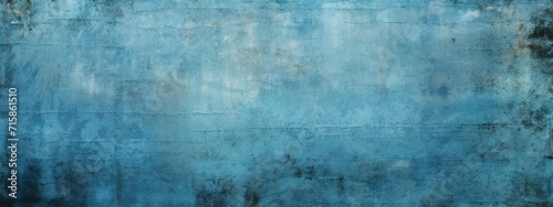 Blue scratched background, grungy texture, dirty surface