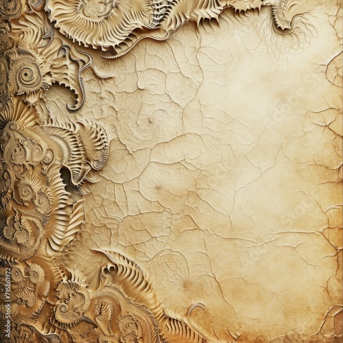 Grunge paper background with abstract pattern. Old paper texture.