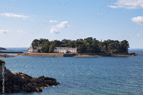 The Tristan Island off the French port of Douarnenez photo