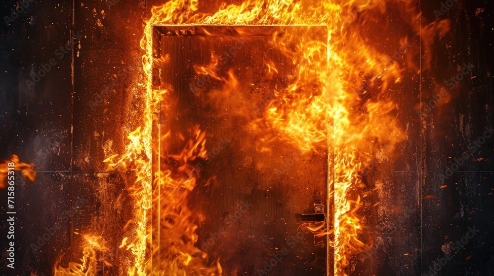 Fire door building house apartment wallpaper background Fire door building house apartment wallpaper background