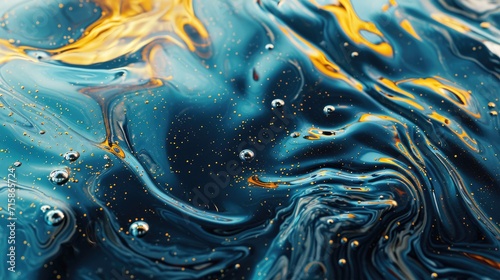 Oil gasoline petrol fuel liquid spread out flow wallpaper background photo