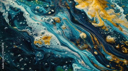 Oil gasoline petrol fuel liquid spread out flow wallpaper background