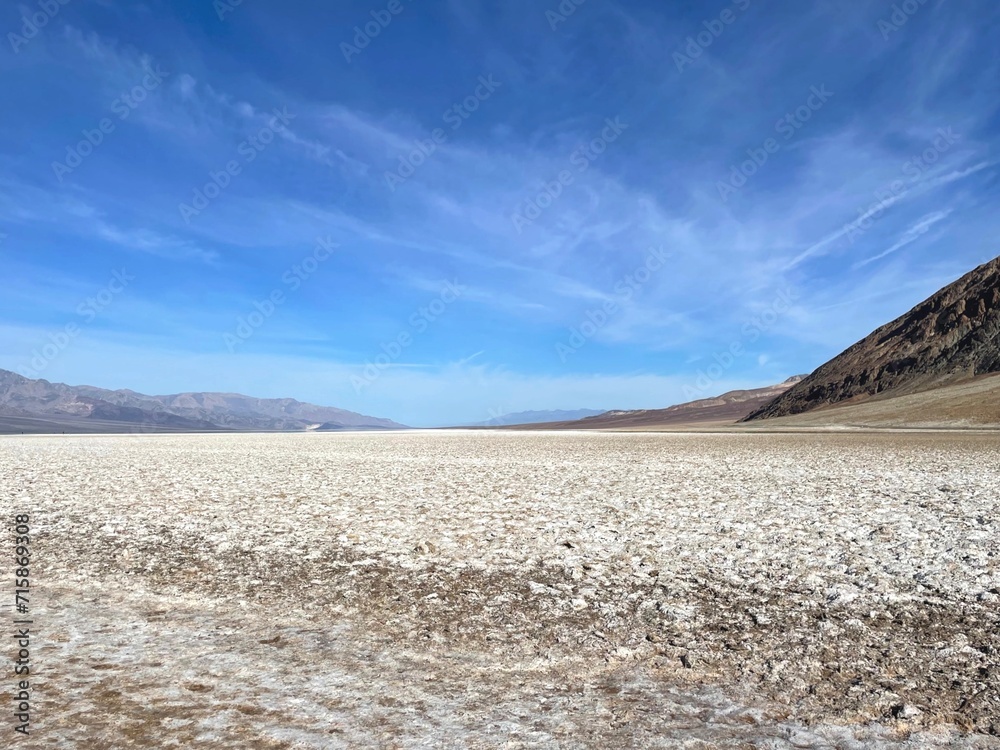 Panoramic view of Death Valley, California, United States of America.