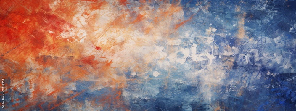 Vibrant royal blue and orange grunge textures for poster and web banner design, perfect for extreme, sportswear, racing, cycling, football, motocross Vibrant royal blue and orange grunge textures for poster and web banner design, perfect for extreme, sportswear, racing, cycling, football, motocross