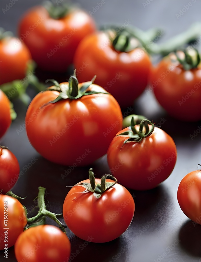 The tomato is a vibrant and juicy fruit, with a rich red color that immediately catches the eye. The tomato is a vibrant and juicy fruit, with a rich red color that immediately catches the eye.