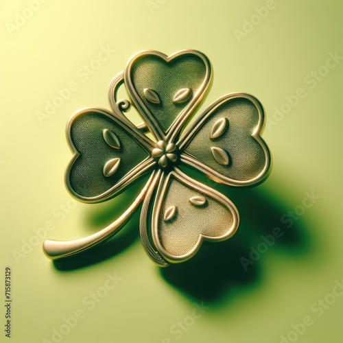 st patricks day background with vlover  photo