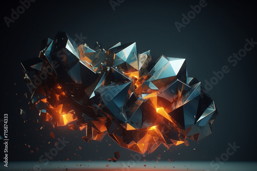 Shattering Crystal Formation. © Henry Saint John