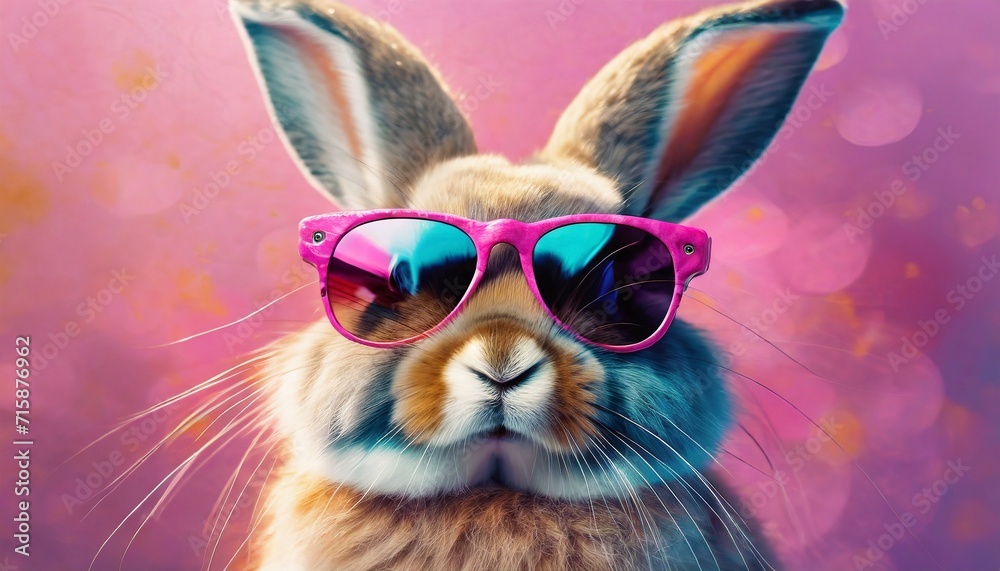 bunny with sunglasses 
