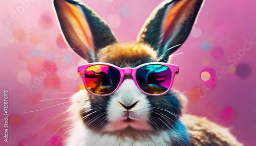 bunny with sunglasses 