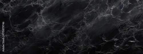 Luxury black marble background. Modern banner photo