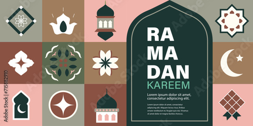 Canvas Print Ramadan Kareem