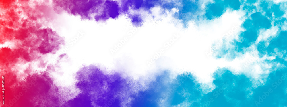 Set of realistic isolated cloud on the transparent background.