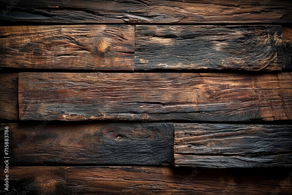 Ebony Grain: Rich Dark Wood Texture in Horizontal Composition Ebony Grain: Rich Dark Wood Texture in Horizontal Composition