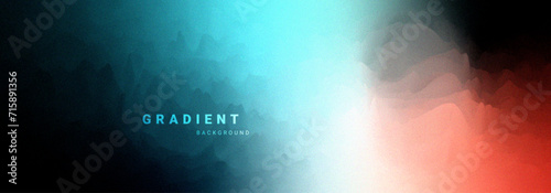 Trendy gradient with noisy textured background