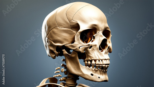 human skull