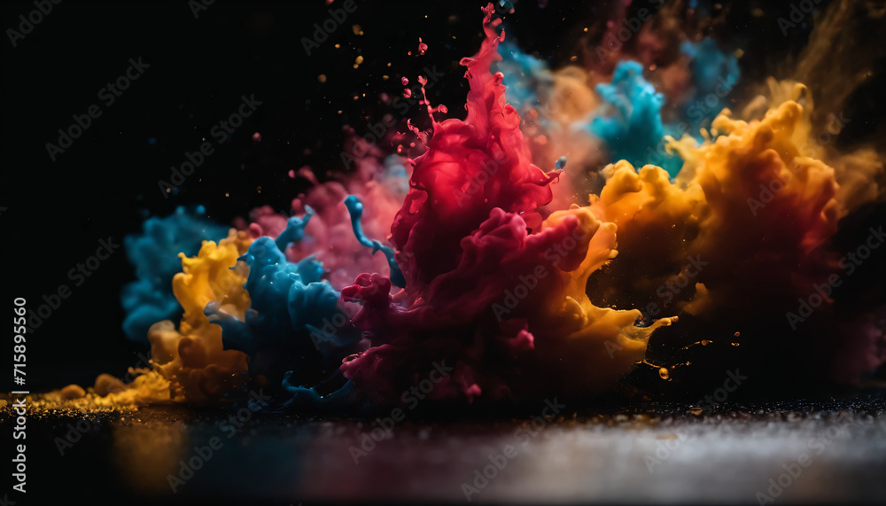 abstract watercolor background