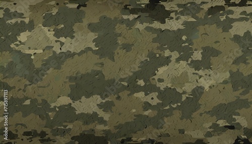 dirty military camouflage for the background vector illustration photo