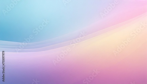 subtle abstract background with soft pastel waves gradient colors for designing apps or products