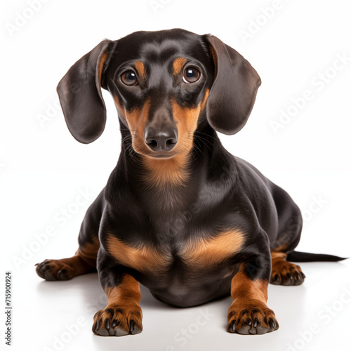 Dachshund looking back at you