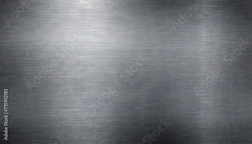 seamless brushed metal plate background texture tileable industrial dull polished stainless steel aluminum or nickel finish repeat pattern high resolution silver grey rough metallic 3d rendering photo