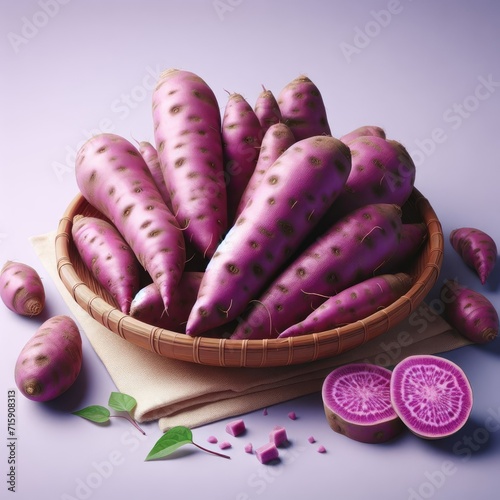 purple yam (purple sweet potato)
