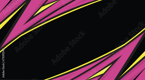 Minimalist background with gradient triangular and arrow pattern and with some copy space area