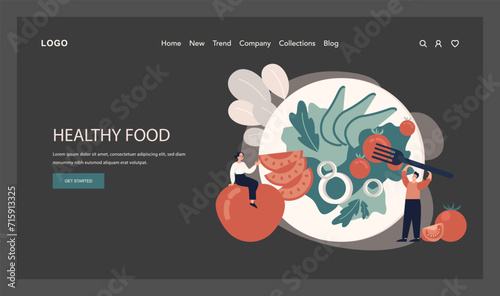 Acne treatment web banner or landing page dark or night mode. Dermatology and cosmetology diagnosis. Healthy facial skin tips. Blackheads and pimples treatment process. Flat vector illustration
