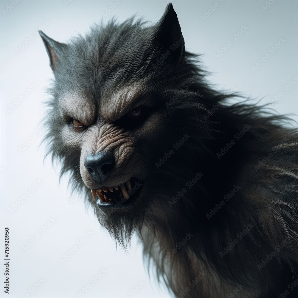 a werewolf or lycanthrope
