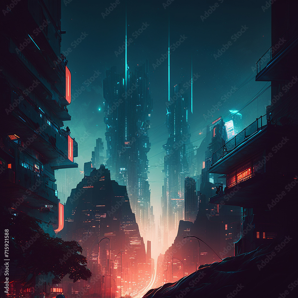 Cyber-city images free download