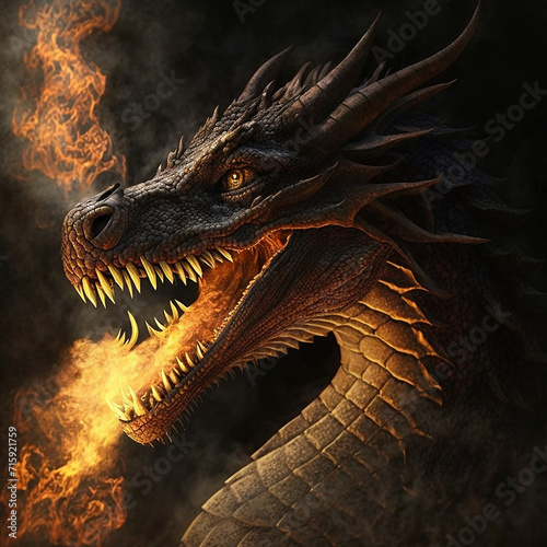 dragon with fire images wallpaper