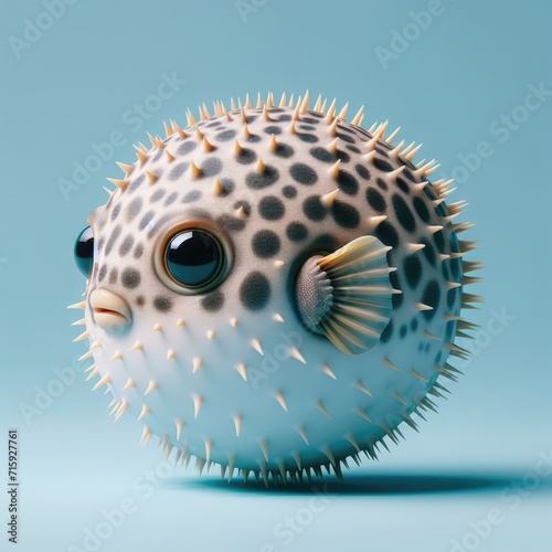 baby puffer fish 