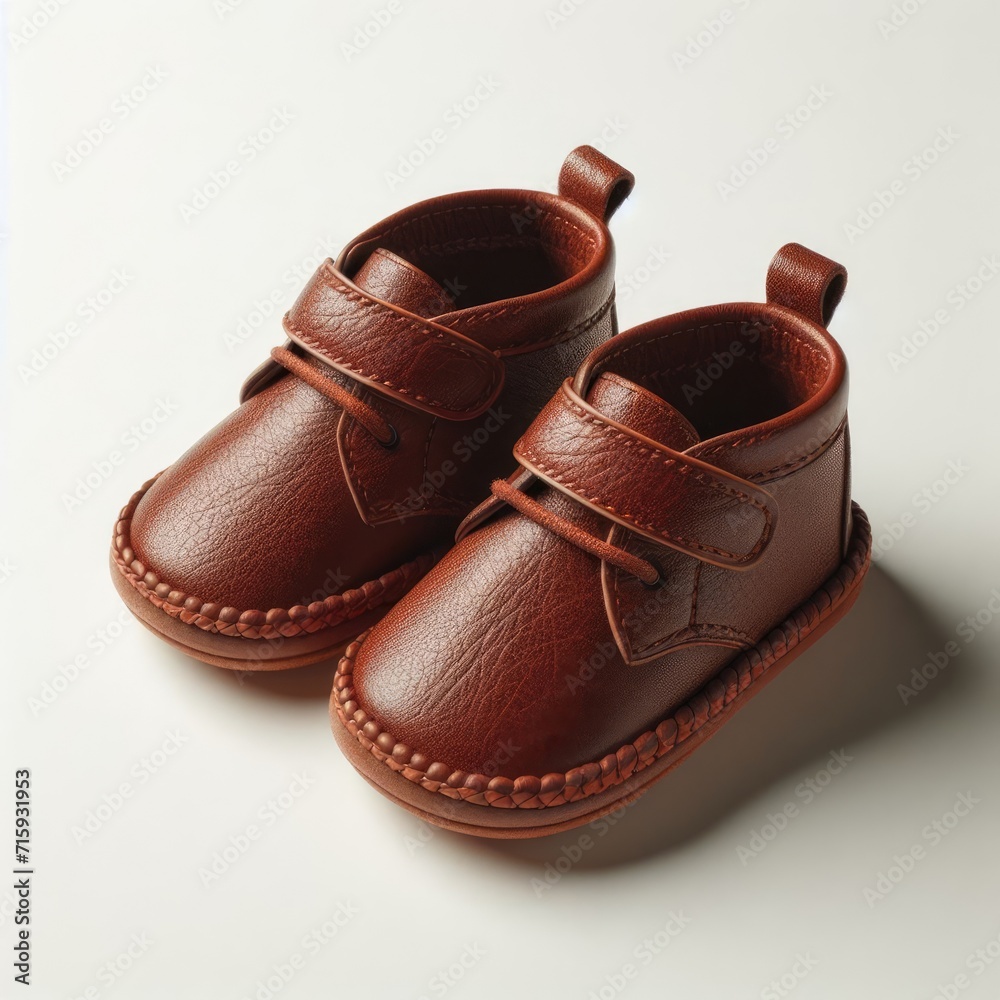pair of baby shoes
