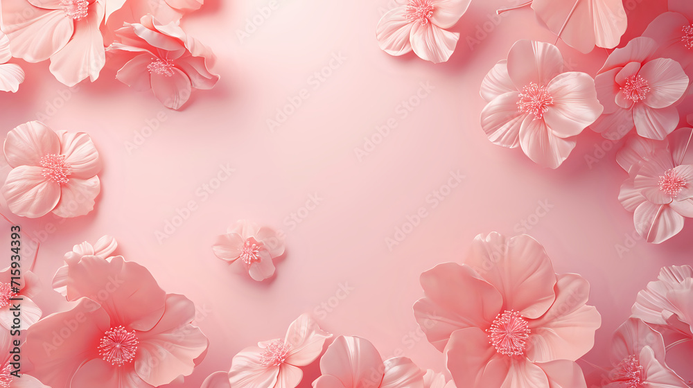pink cherry background