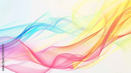 Transition Film Leader Effect Color Waves Flowing Abstract Background. Creative background © Furkan