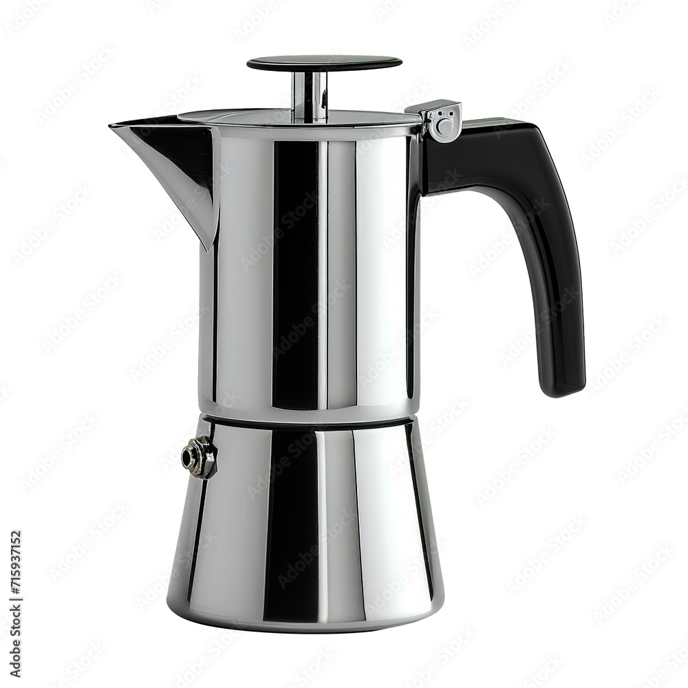 Espresso maker on transparent background Espresso maker on transparent background