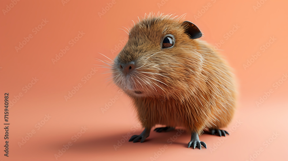 hamster on a orange background hamster on a orange background