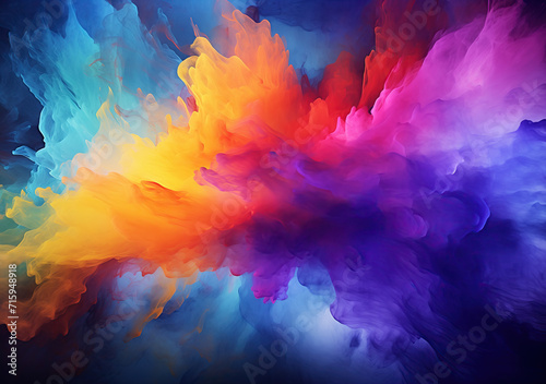abstract colored smoke like colorful background
