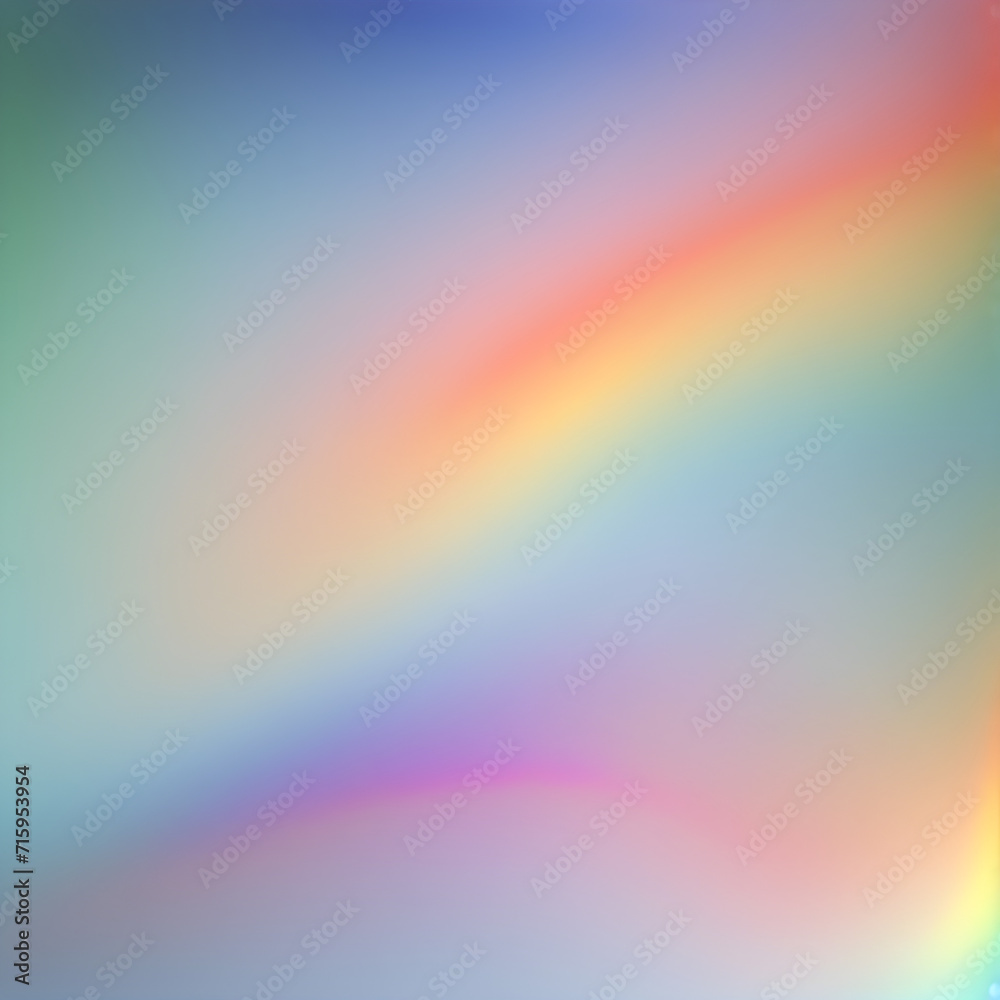 Abstract blurred rainbow glass background