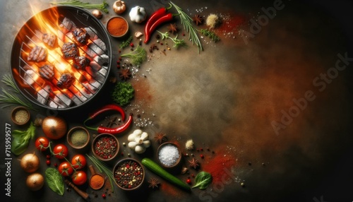 Gourmet Grilling, Culinary Concept