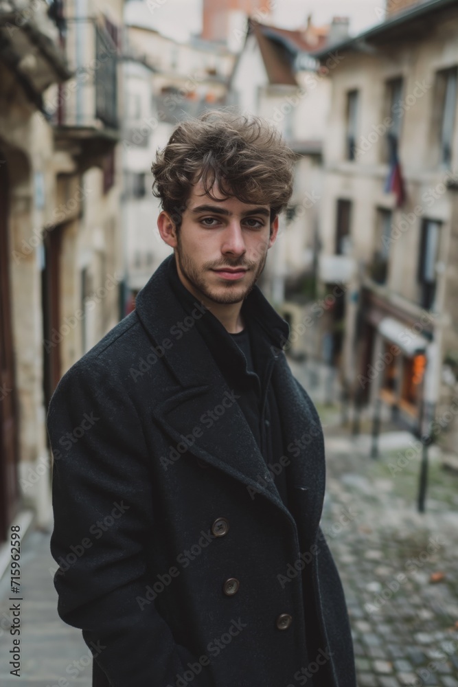 Young man posing looking at the camera Young man posing looking at the camera