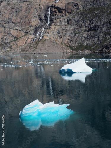 Greenland, Icebergs, Prince Christian Straits