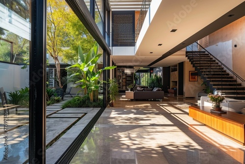 Interior minimalistic modern home © Ahtesham