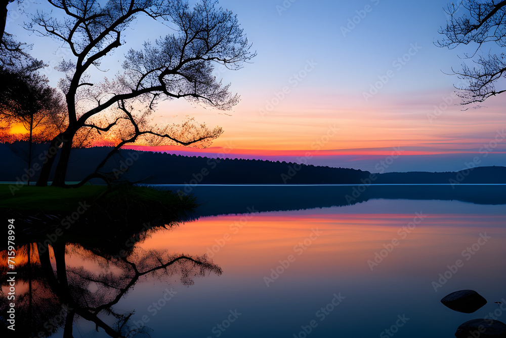 stillness.Generative AI stillness.Generative AI