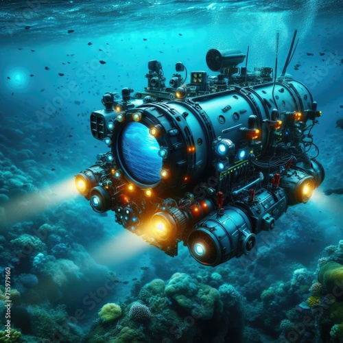 scuba diver and world © Maksym Dykha