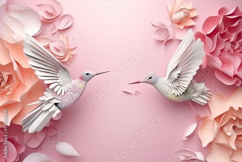 dove with flower